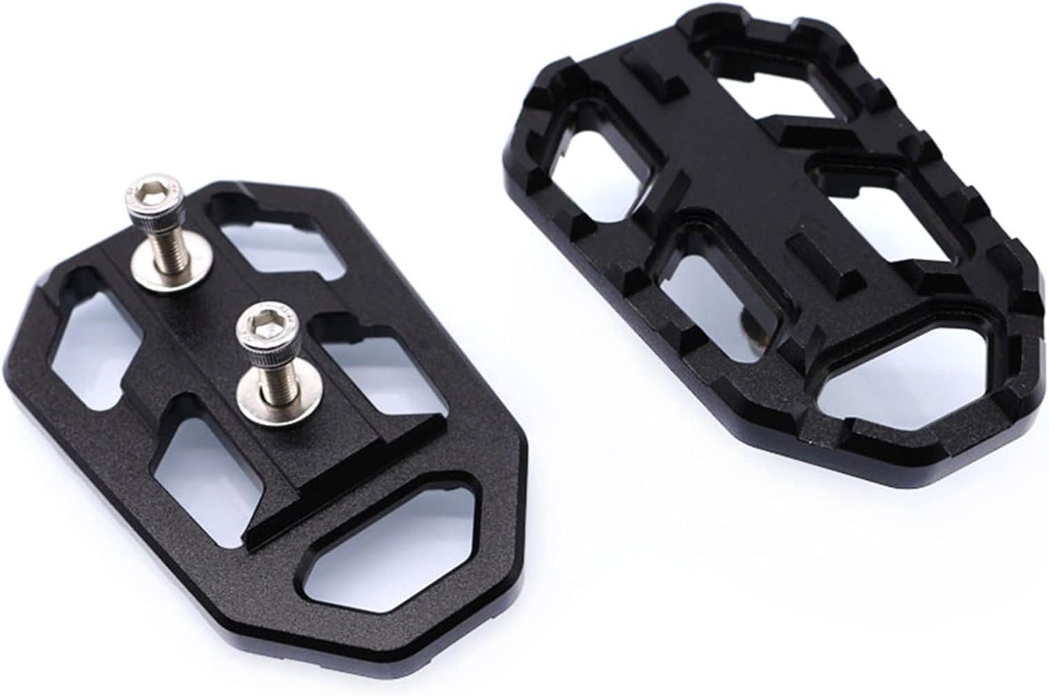 Footpeg Motorcycle Billet Wide Foot Pegs FootRest Footpegs Rests Pedals For KAWASAKI Versys 650 2015-2018 2016 2017 For Versys X300 2017-2018 (Color