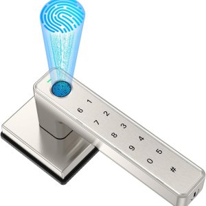 Cerradura de puerta de huella digital, cerradura de puerta de entrada sin llave con contraseña de teclado, cerradura de puerta inteligente para el Cerradura de puerta de huella digital, cerradura de puerta de entrada sin llave con contraseña de teclado, cerradura de puerta inteligente para el