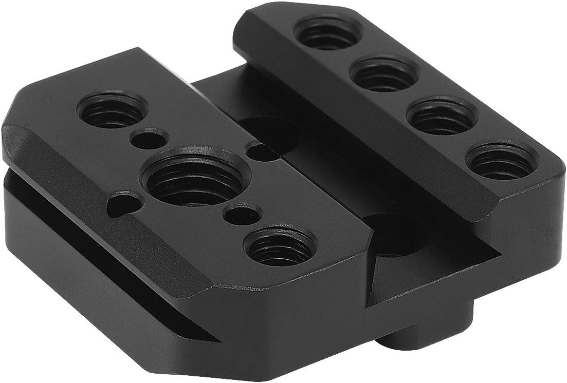 Haoge ETD-RY Adaptador de soporte de montaje para placa de montaje DJI Ronin-S Ronin-SC Ronin S SC Estabilizador de cardán incorporado 14 “38”