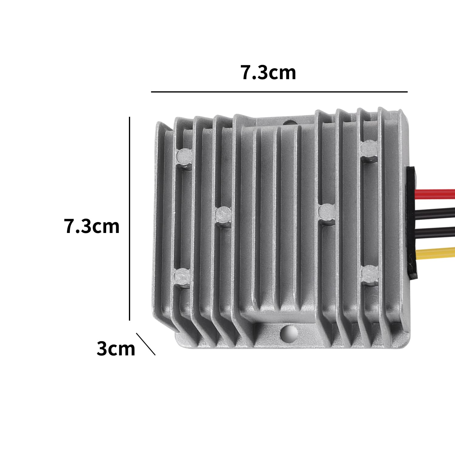 Regulador convertidor de CC de 12 V a 24 V 15 A 360 W convertidor de voltaje CCCC adaptador de corriente transformador impermeable resistente para