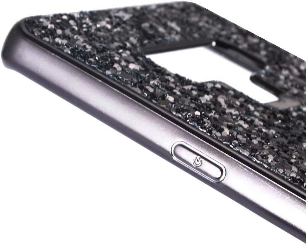 Funda para Galaxy Note 9, diseño de diamantes de imitación brillantes de cuerpo completo, delgado, galvanizado, TPU amortiguador, funda protectora