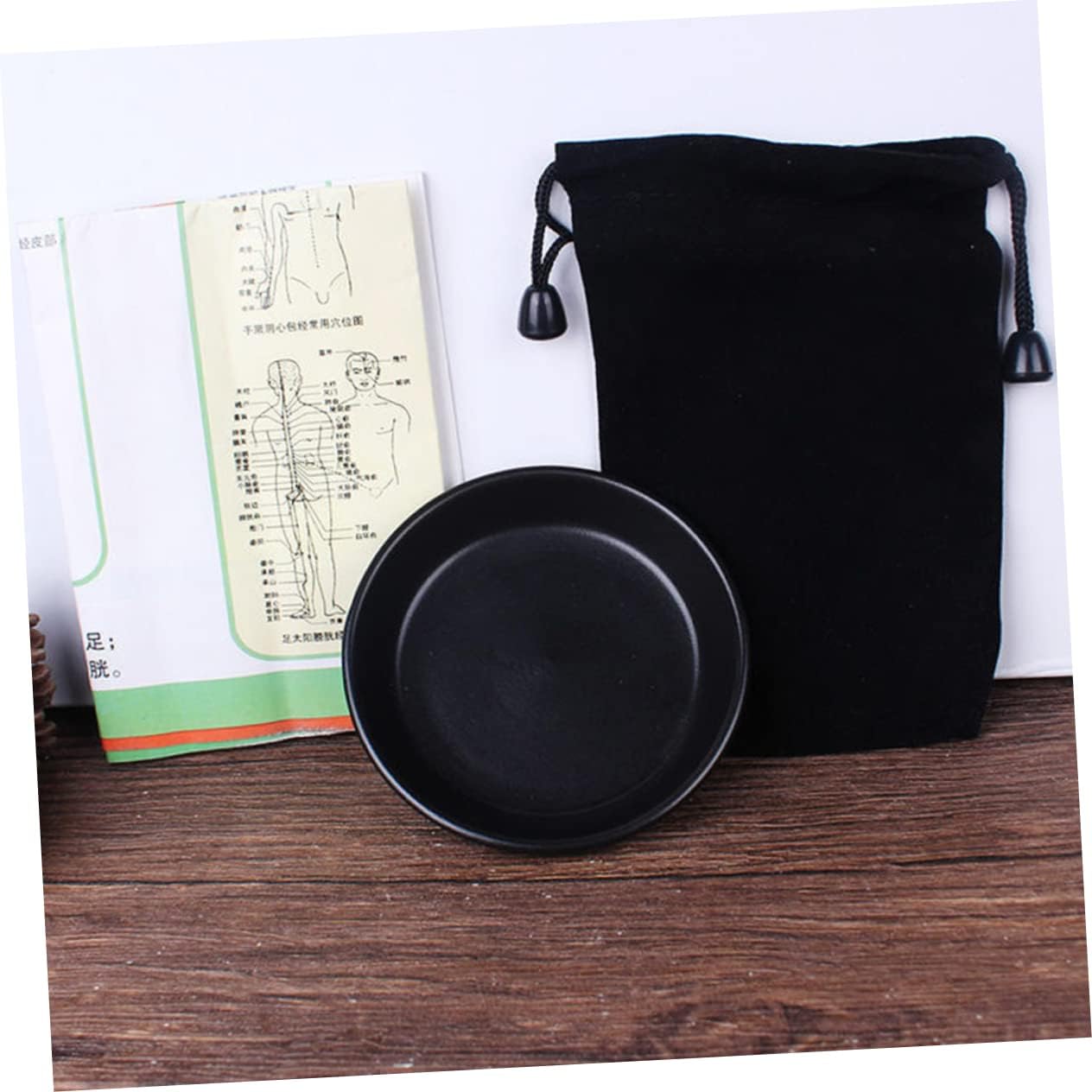 2 unids bandeja de masaje Jade Cerámica Herramientas Guasha Plato para Masajeador facial Herramientas de masaje facial Espátula Raspador Gua Sha