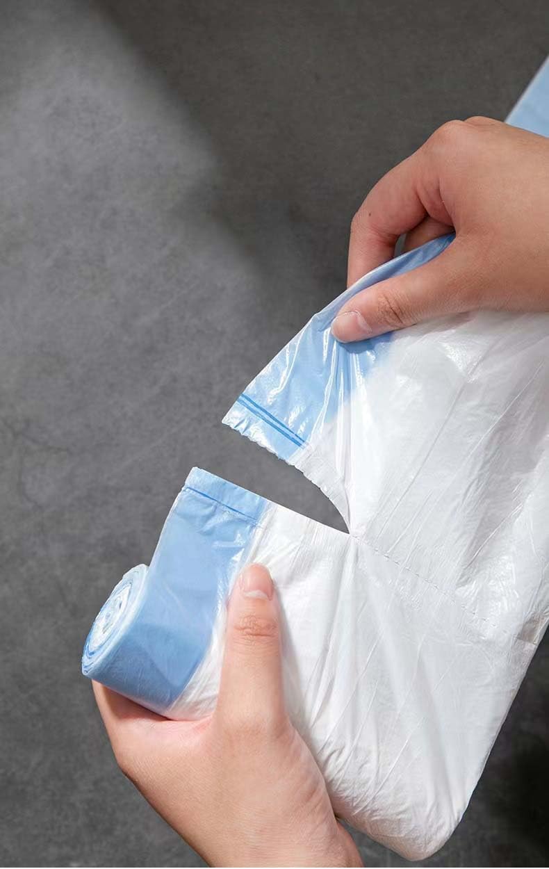 Bolsa de basura con cordón de 4 galones, bolsas de basura pequeñas sin perfume, bolsas de basura para baño, bolsas de basura para cocina, a granel,
