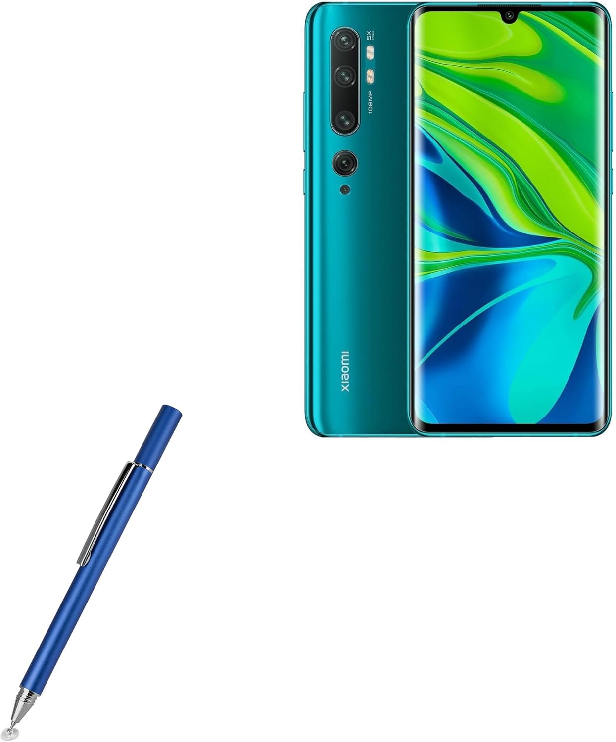 BoxWave – Lápiz capacitivo compatible con Xiaomi Mi Note 10 Pro, lápiz capacitivo FineTouch, lápiz capacitivo súper preciso para Xiaomi Mi Note 10