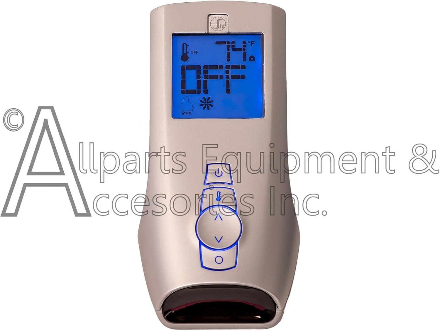 Sit 0.584.023 Proflame 1 Transmisor de plata Serie GTMF Termostato de mano con control remoto para chimenea – EncendidoApagadoAjuste de llama de