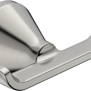 American Standard 7061210.295 Aspirations – Gancho doble para bata, níquel cepillado American Standard 7061210.295 Aspirations – Gancho doble para bata, níquel cepillado