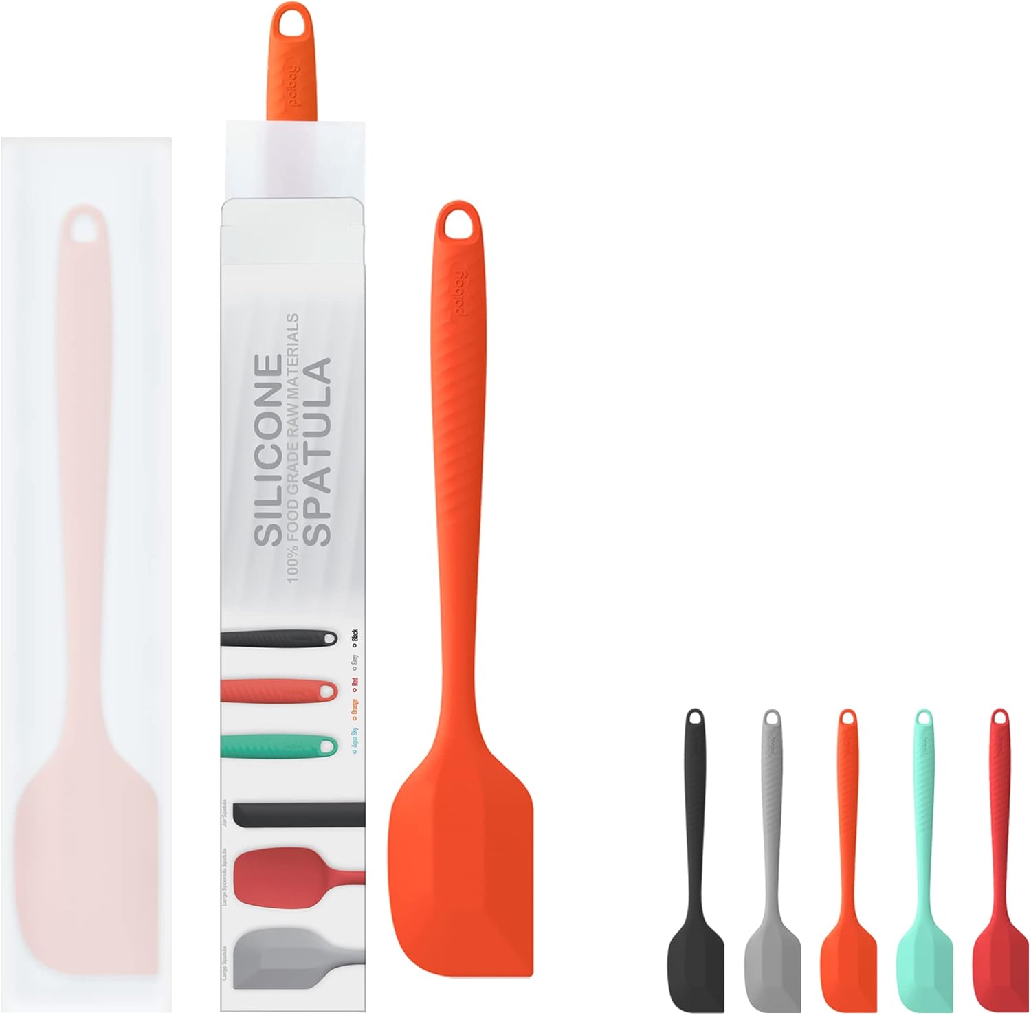 Garantía permanente Espátula grande de silicona resistente al calor Espátula de silicona para utensilios de cocina antiadherentes Gadgets de cocina
