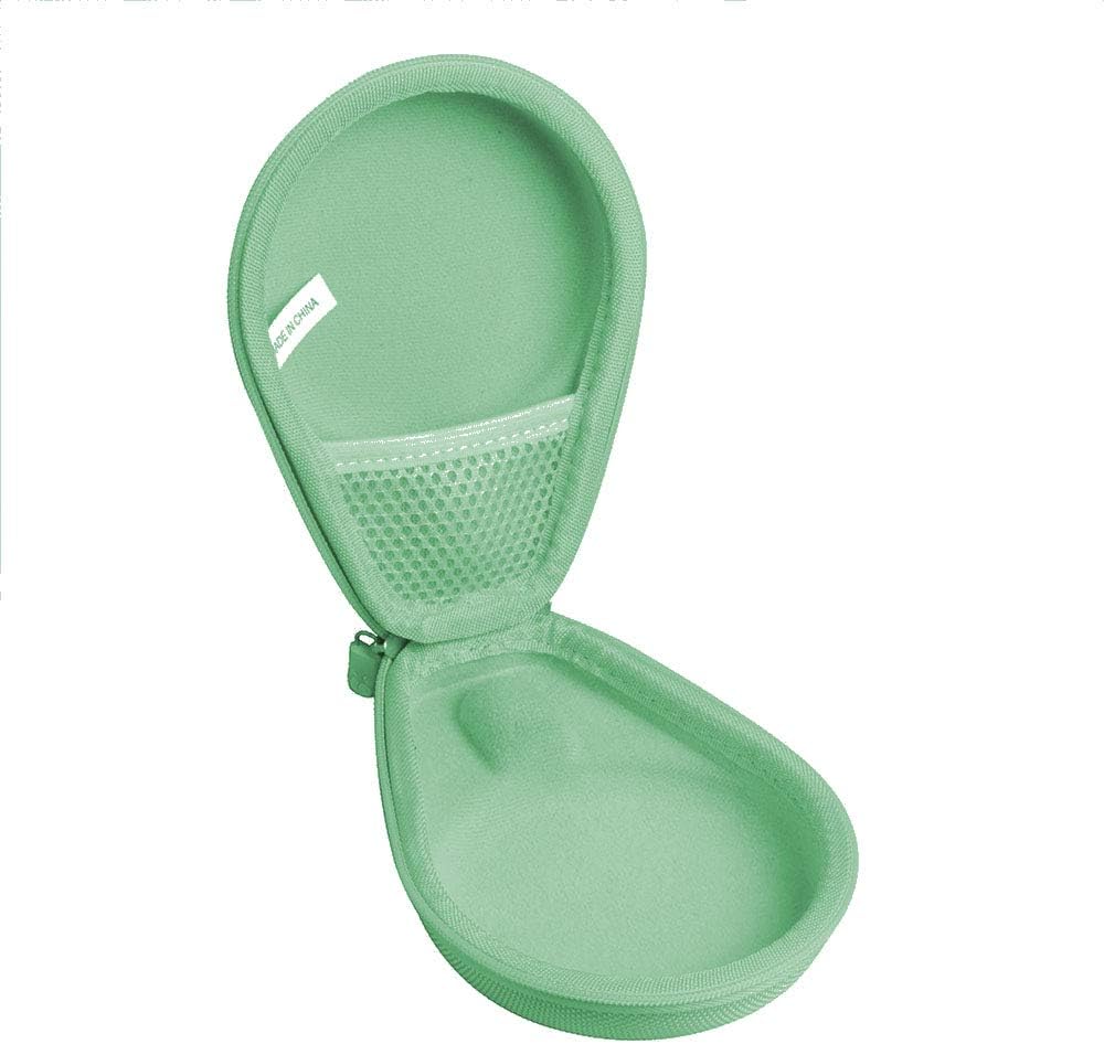 Hermitshell Funda de viaje compatible con altavoz Bluetooth inalámbrico portátil JBL Clip 3 (verde claro)