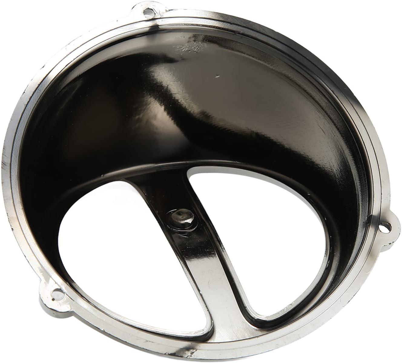 Qiilu Tapa de ventilador, tapa de pala de aire, cromada, cubierta de ventilador de refrigeración, tapa de pala de aire QY20211061, repuesto para GY6