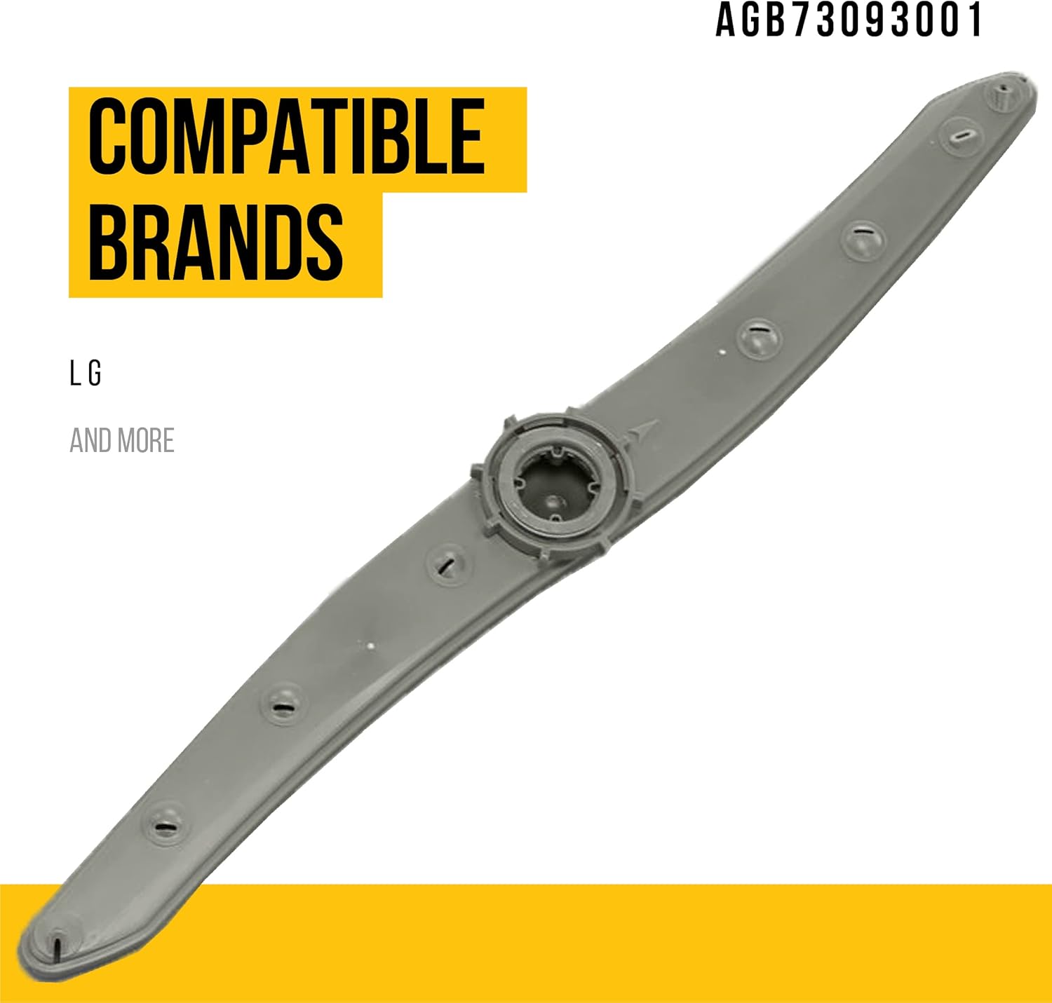 Reemplazo del conjunto de boquilla AGB73093001 actualizado  Piezas compatibles con lavavajillas LG  Reemplaza AP5676135 AGB73093101 2658228
