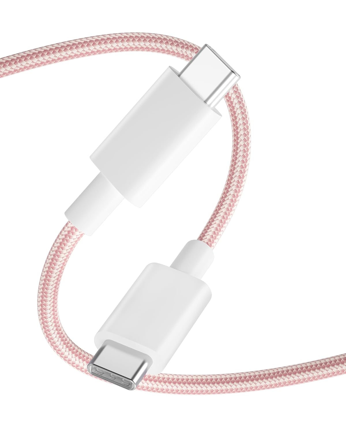 Paquete de 2 cables USB C a USB C de 100 W – Cable de carga rápida para iPhone 15 Pro MaxPlus Samsung S23 iPad Pro iPad AirMini MacBook ProAir