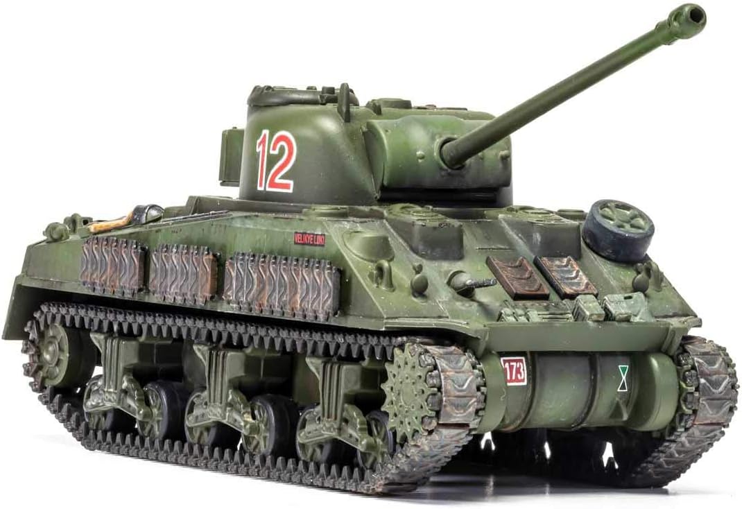 Airfix Sherman Firefly 172 WWII – Kit de modelo de tanque militar de plástico A02341, pequeño