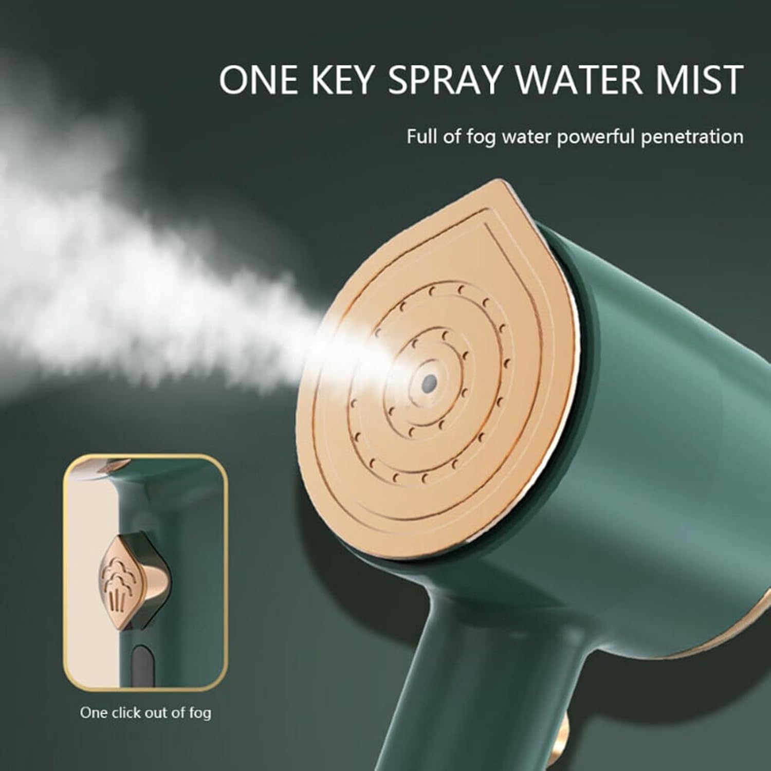Mini máquina de planchar portátil, mini plancha de vapor de viaje, vaporizador de mano para ropa, precalentamiento rápido, planchado en seco a