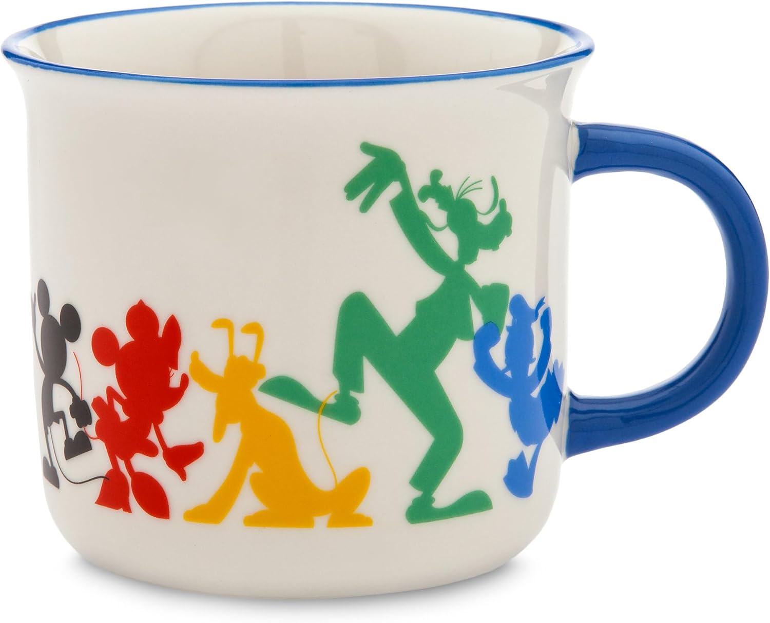 Disney Juego de tazas y plantillas de café de Mickey Mouse y sus amigos