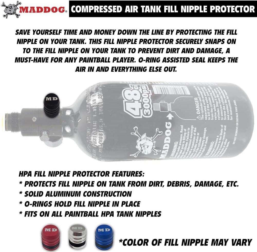 Maddog Empire Halo Too – Cargador electrónico de paintball con alimentación épica de velocidad HK Army y tanque de paintball HPA paquete de
