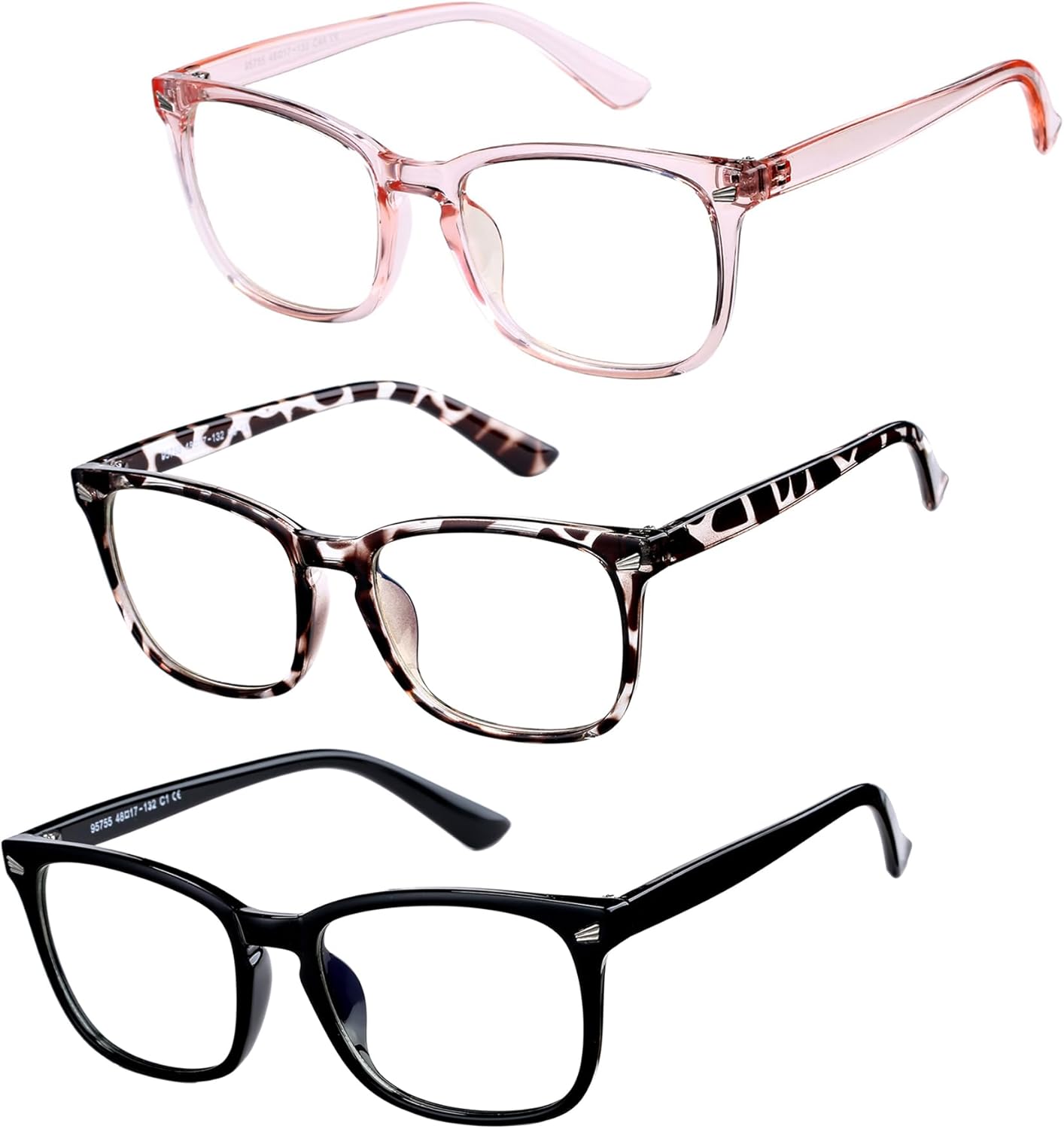 Hycredi Lentes de bloqueo de luz azul para niños, antifatiga ocular y protección UV, gafas de teléfono para juegos de computadora para niños y niñas