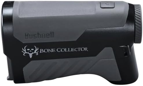 Bushnell Bone Collector 1000 Telémetro, buscador de rango de caza con compensación de rango de ángulo para tiro y caza