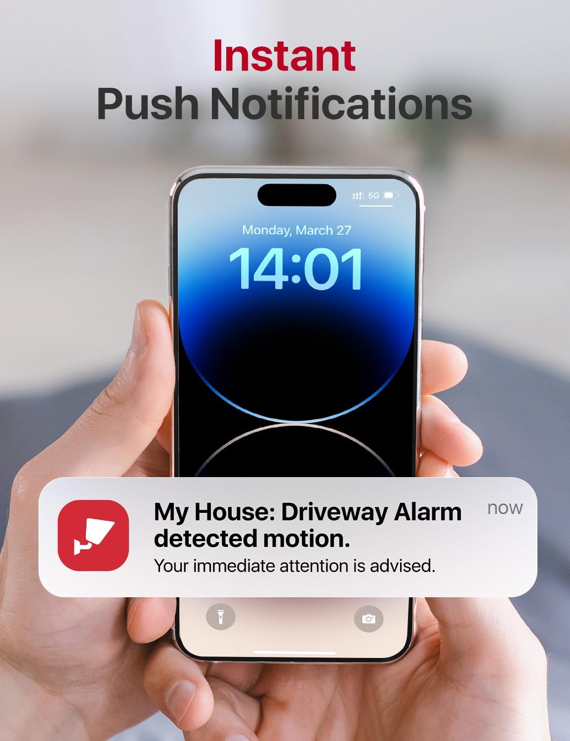 X-Sense Alarma de entrada, alarma de entrada inteligente con energía solar de largo alcance, aplicación para alerta de entrada personalizable,