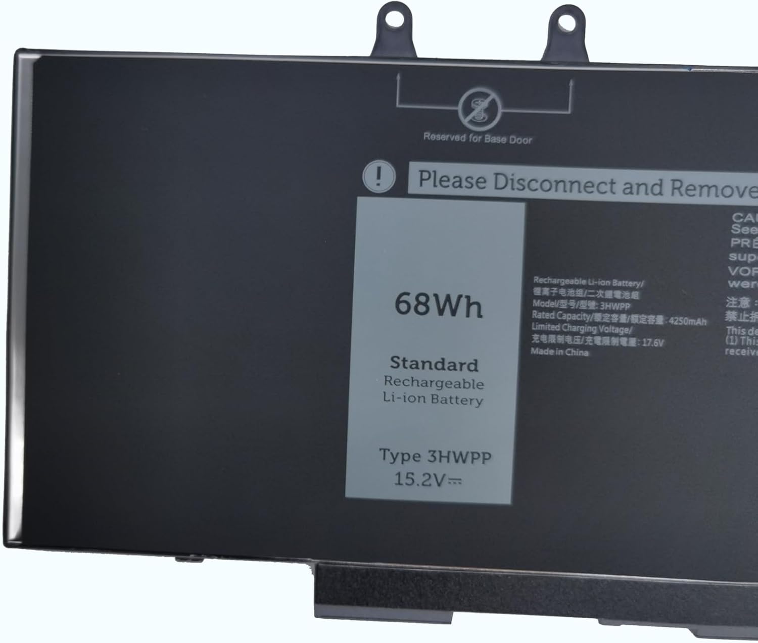3HWPP – Batería de repuesto compatible con Dell Latitude 5401 5410 5411 5501 5510 5511 Precision 3541 3551 Inspiron 7706 2 en 1 Inspiron 17 75007506