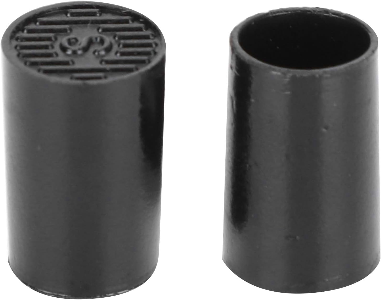 Puntas rápidas para el talón, color negro con una capa extra de poliuretano para reparar el talón, 10 pares de fiestas antideslizantes para
