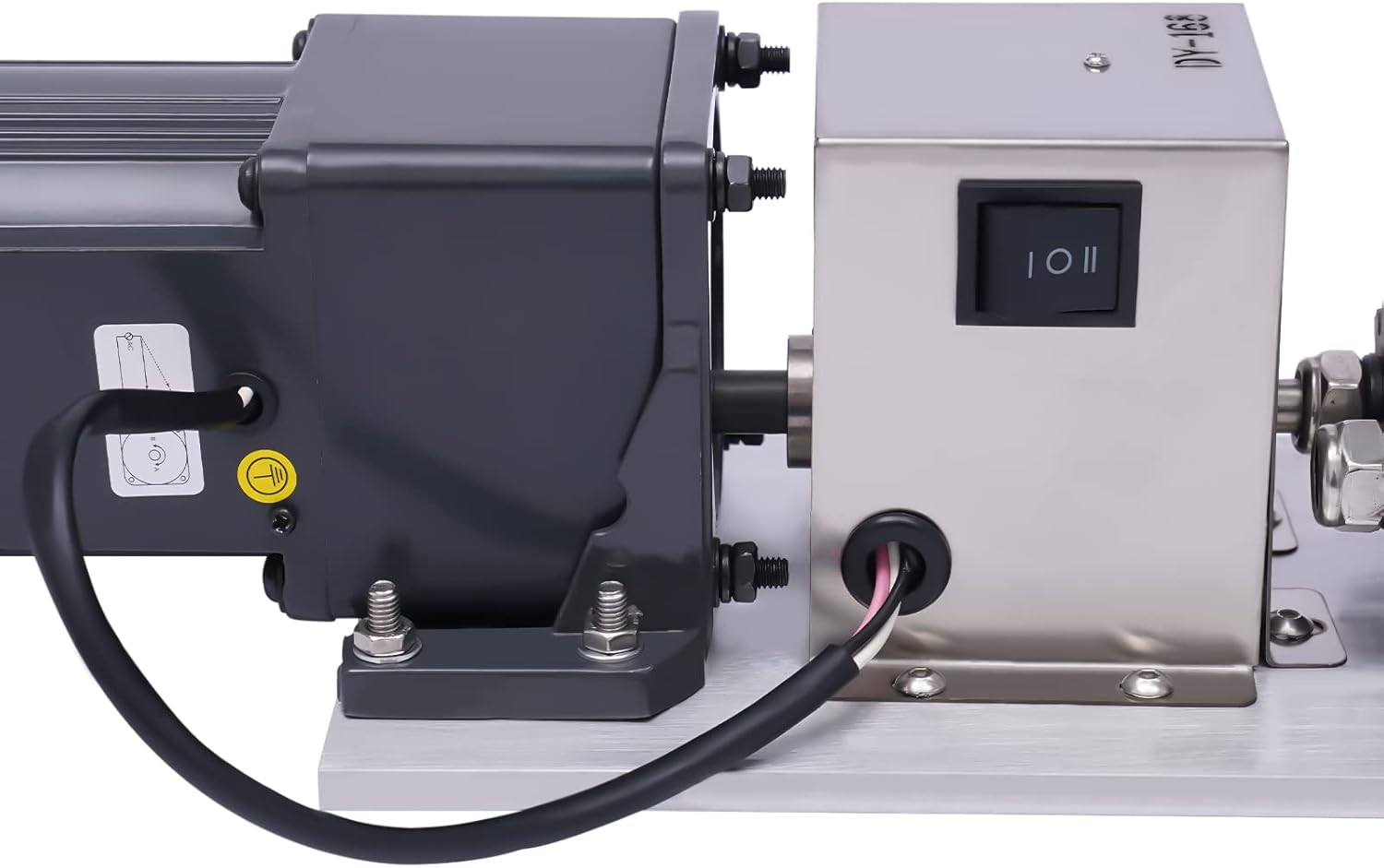 Molinillo eléctrico de grano de 110 V, 60 W, molinillo de maíz de acero inoxidable, trituradora de malta, molinillo de trigo de cebada con embudo de