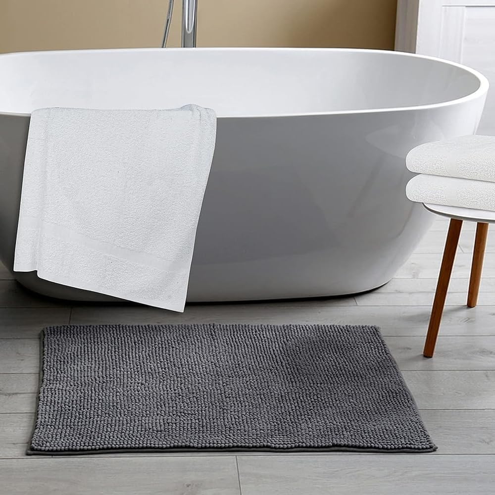 Juego de 12 toallas de baño 100% algodón, 500 GSM, toalla de baño grande suave, superabsorbente, secado rápido, ideal para piscina, hogar, gimnasio,