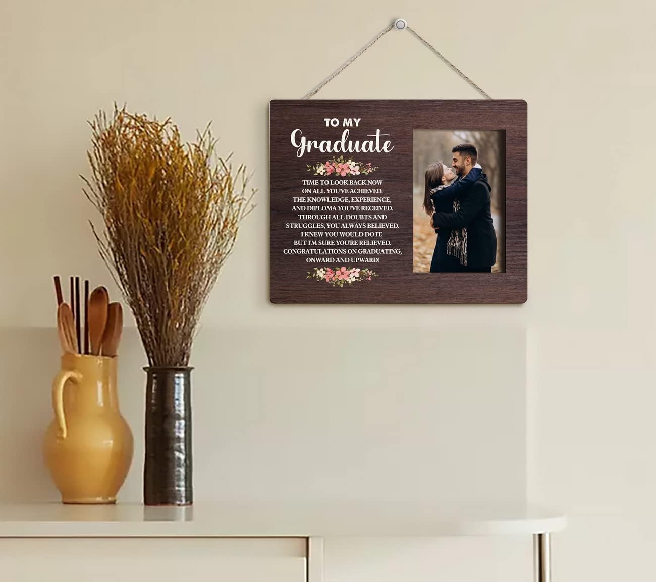 Marco de fotos de regalo de graduación, marco de fotos de mesa, regalo memorable para graduados, celebración de graduación, decoración de fiesta de