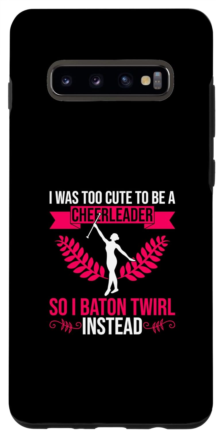 Galaxy S10+ Baton Twirler Design For Majorette Cheerleader Case