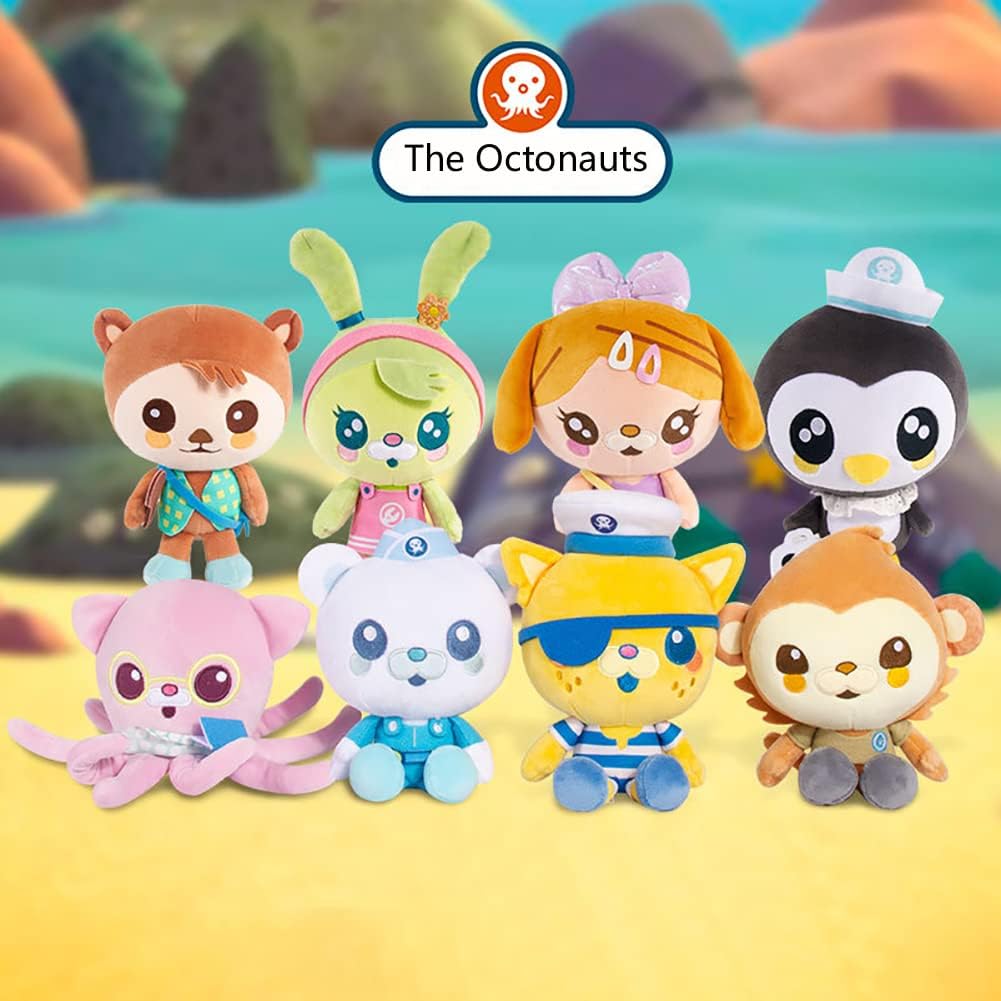 Octonauts – Percebes de peluche de personaje Octonauts Above & Beyond – Juguete de peluche para fiestas, regalos de cumpleaños y juguetes de Navidad