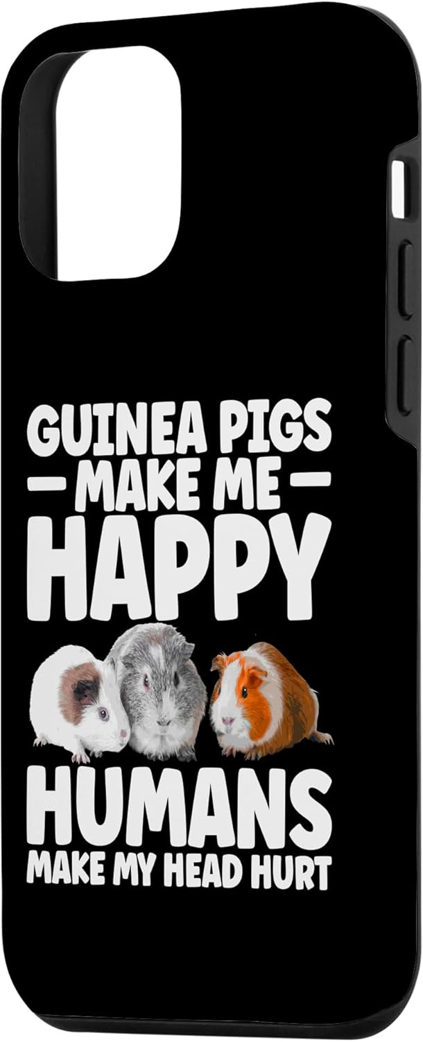 iPhone 12 mini Funny Guinea Pig Clothes Men Women Rodent Guinea Pig Lover Case
