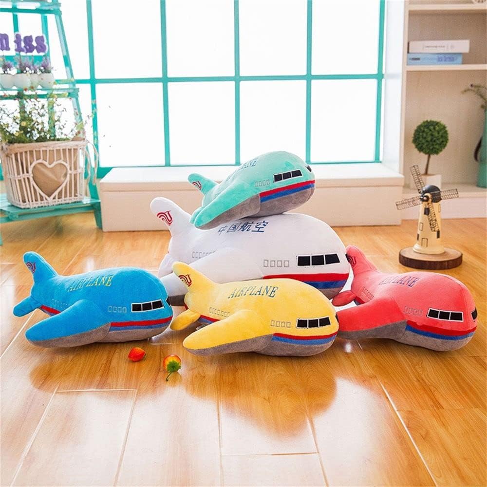 Juguetes de peluche modelo de avión, regalos para niños, regalos de cumpleaños para niños, almohada rellena de aviones para relleno de calcetines de