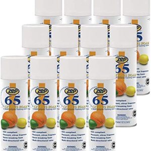 Zep 65 Limpiador multiusos de cítricos espumosos 3701 (caja de 12) ideal para alrededor de la casa y la oficina Zep 65 Limpiador multiusos de cítricos espumosos 3701 (caja de 12) ideal para alrededor de la casa y la oficina