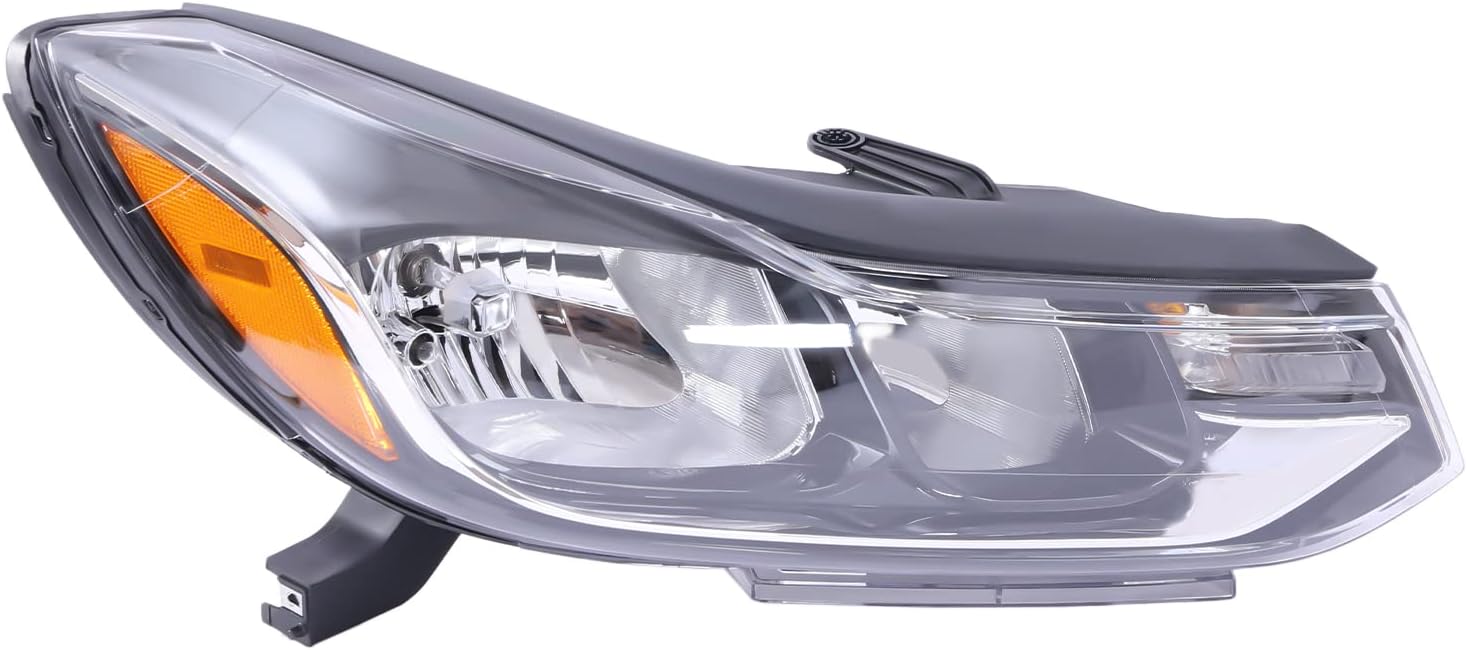 EnSyuSuMa Conjunto de faros delanteros para Chevrolet Trax 2017 2018 2019 2020 carcasa negra, faro delantero izquierdo del conductor y derecho del