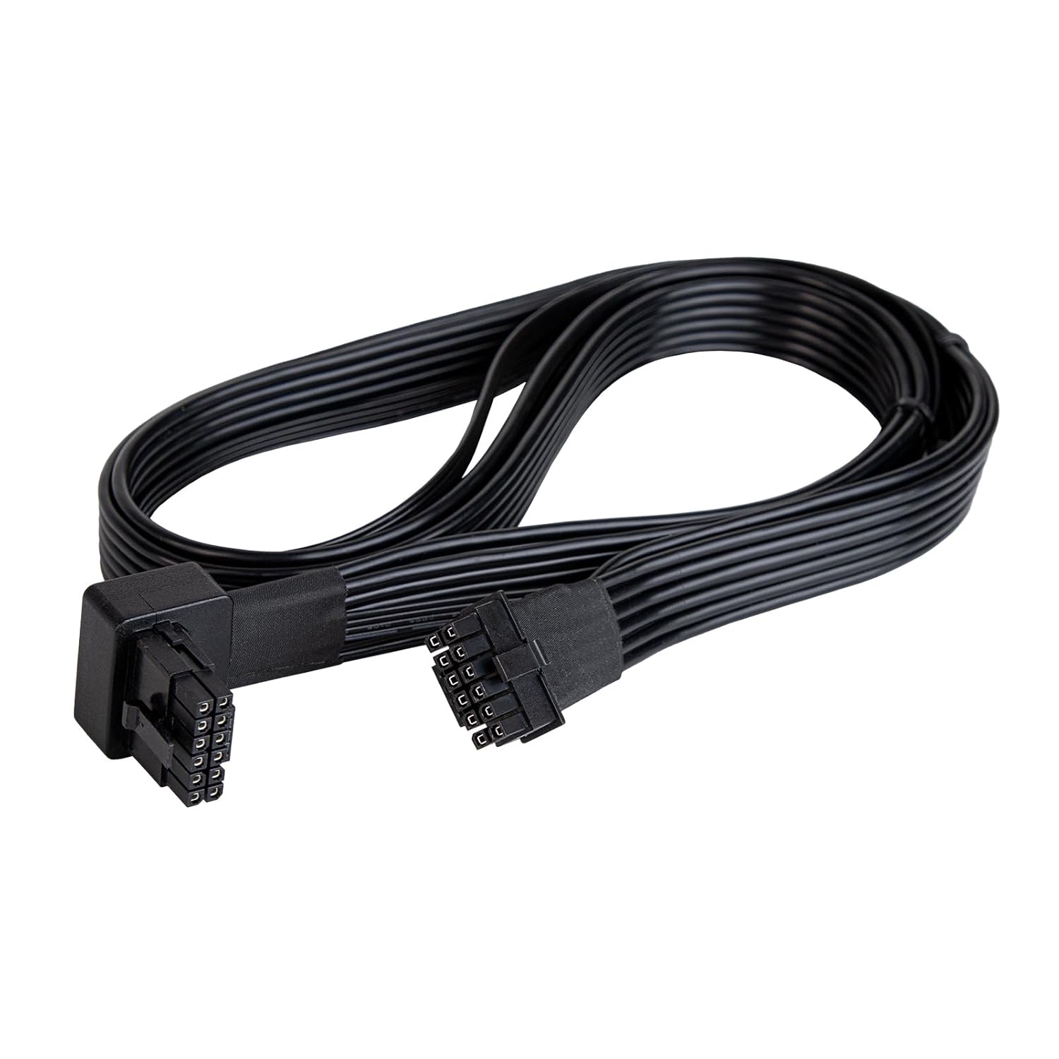 SilverStone Technology PP14-90 12+4 pines (PSU) a 12+4 pines (GPU) 90 en ángulo 12VHPWR PCIe Gen5 Cable, SST-PP14-90