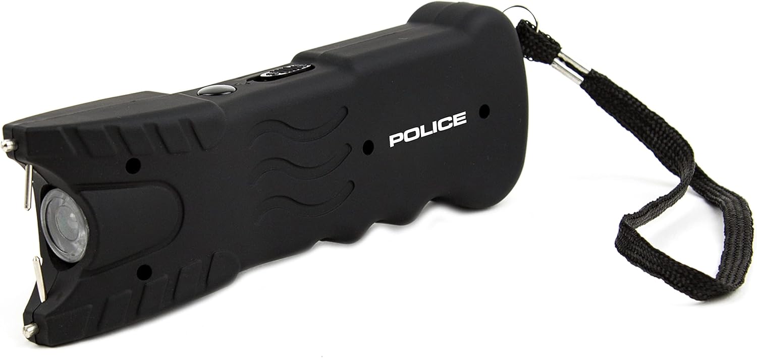Police Stun Gun Burn Pepper Spray Combo – 916 Negro