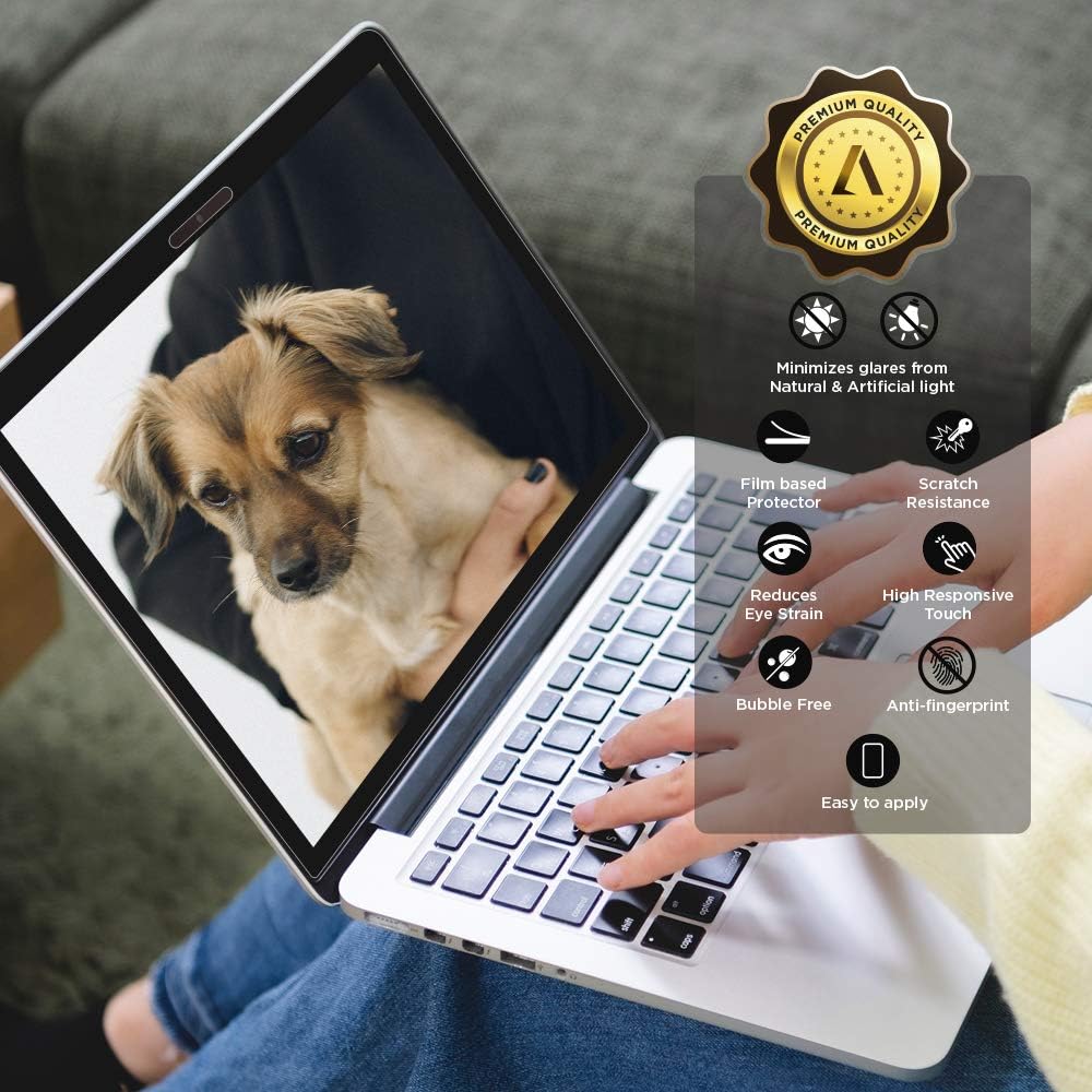 Artemis Shields Protector de pantalla mate para ASUS TUF Gaming A16 16 pulgadas FHD FA617NS-A16.R77600 2 PACK