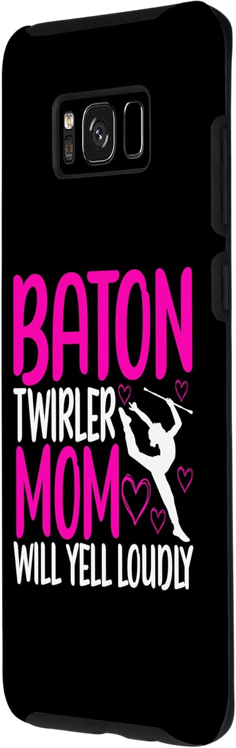 Galaxy S8+ Baton Twirling Mom Majorette Baton Twirler Case