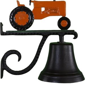 Montague Productos de Metal Fundido Bell con naranja Tractor Montague Productos de Metal Fundido Bell con naranja Tractor