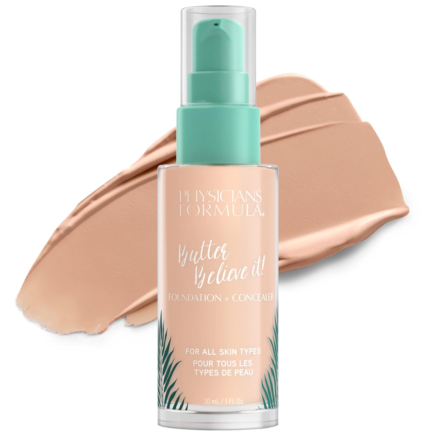 Physicians Formula Butter Believe It! Base + Corrector Fair-to-Light  Dermatológicamente probado, clínicamente probado
