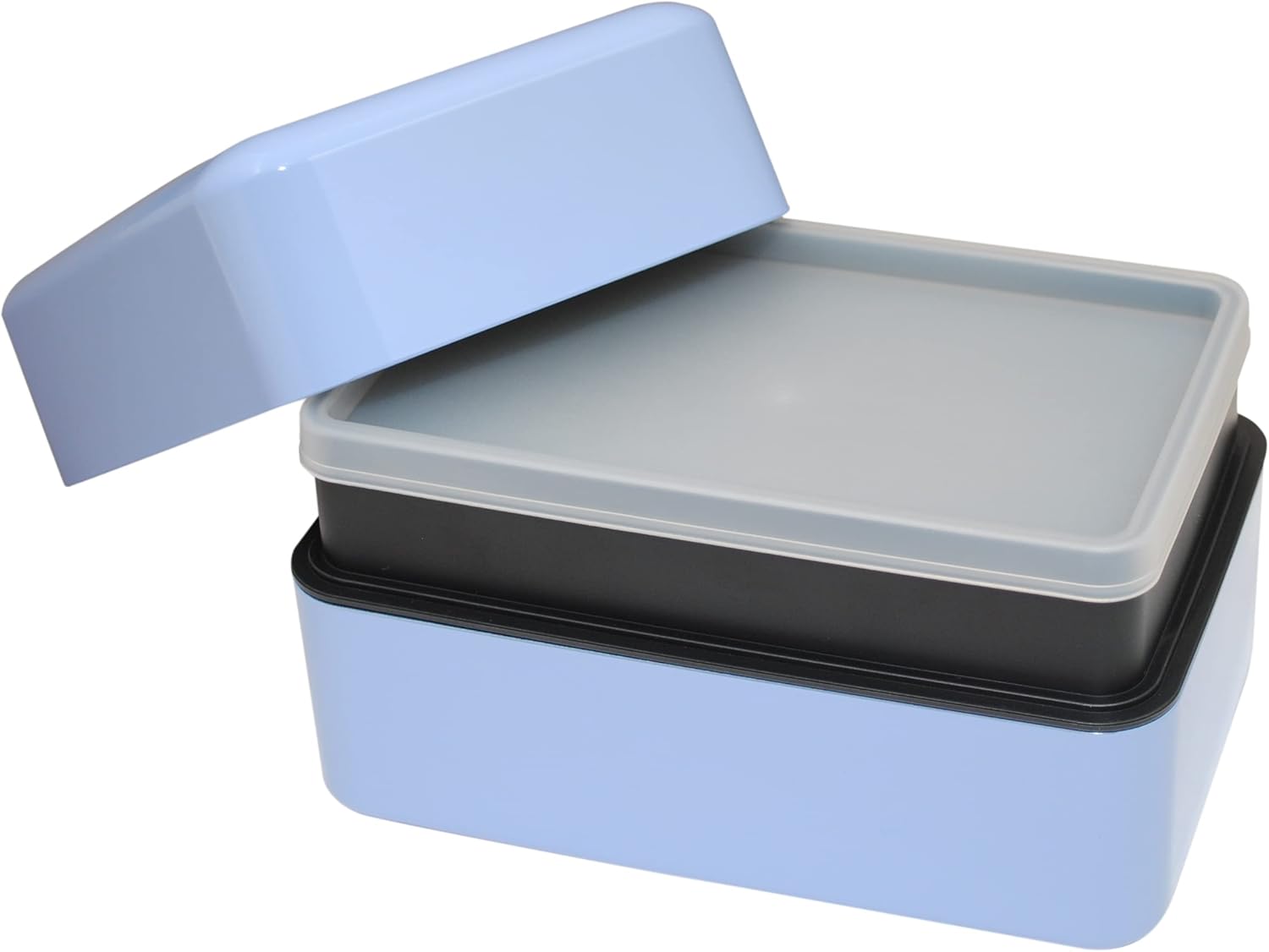 TAKENAKA Lonchera Bento, lonchera ecológica fabricada en Japón, libre de BPA y caña, 100% reciclaje de botellas de plástico, apta para microondas y