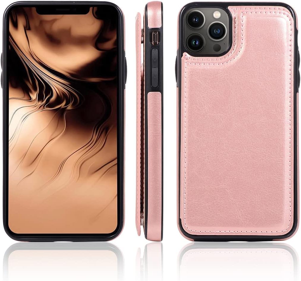 BOSTEPY Funda personalizada para iPhone 16 15 14 13 12 Pro Max 11 Mini Xr Xs X 7 8 Plus SE 2020 2022 6s 6, piel sintética suave, cartera magnética