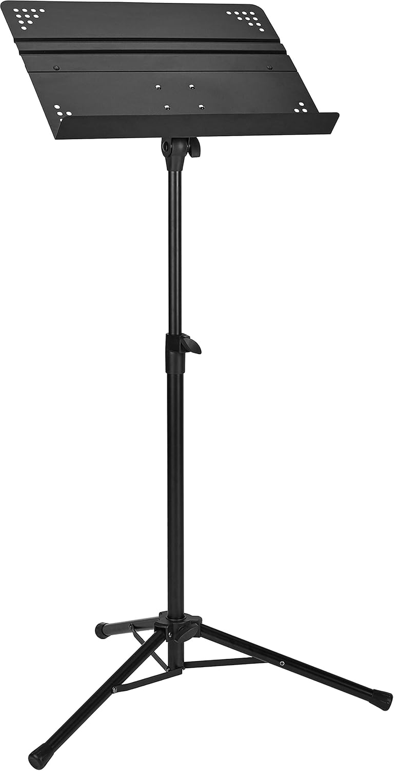 Tienda Basics Soporte de partituras profesional para orquesta plegable, color negro