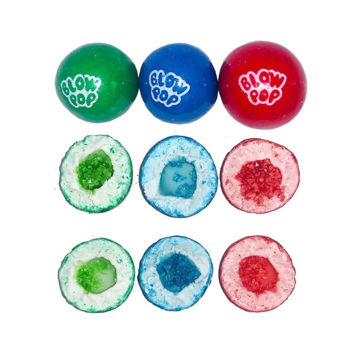 Charms Blow Pop Gumballs Candy Inside Outs Bolsa de 7 onzas  Paquete de 2 (14 onzas en total)