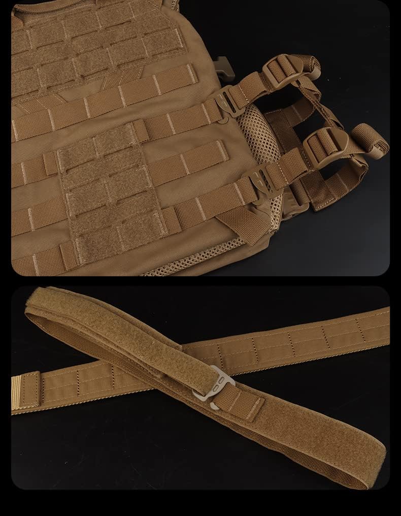 2 accesorios de chaleco táctico con gancho en G, hebillas onduladas con gancho en G, hebillas de ajuste de correa para chaleco FCPC, DONDOFF MAG