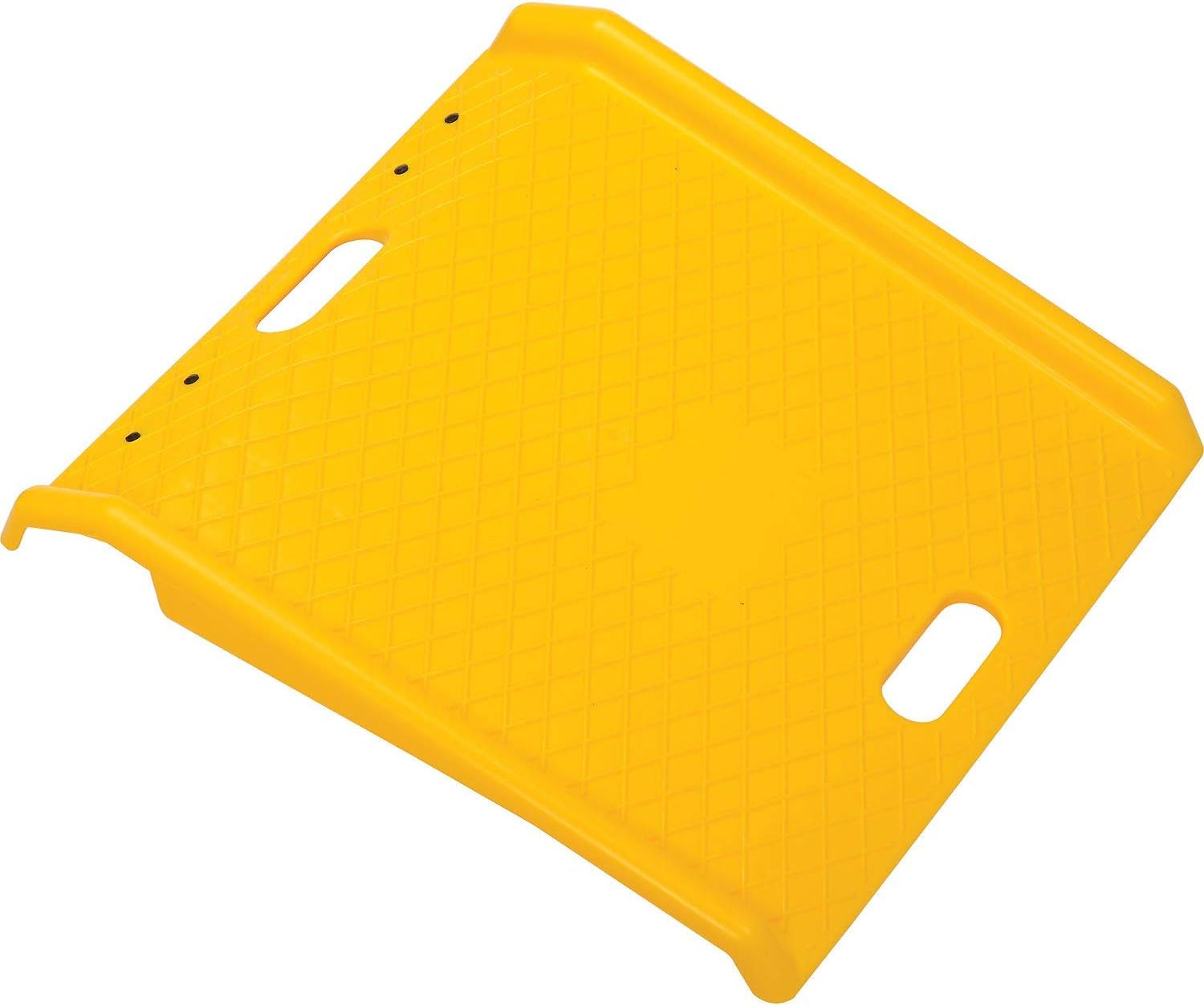 Global Industrial Rampa de plástico para bordillo de carretilla de mano, tapa de 1000 libras.