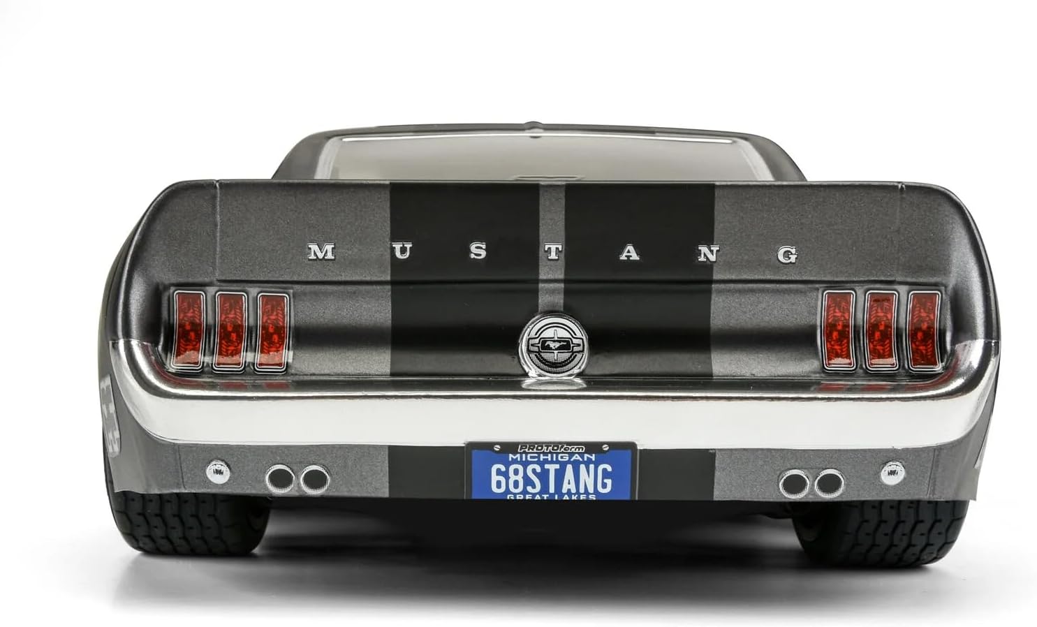PROTOform 1968 Ford Mustang Clear Body VTA Class PRM155840 Carrocerías para cochecamión Alas y calcomanías