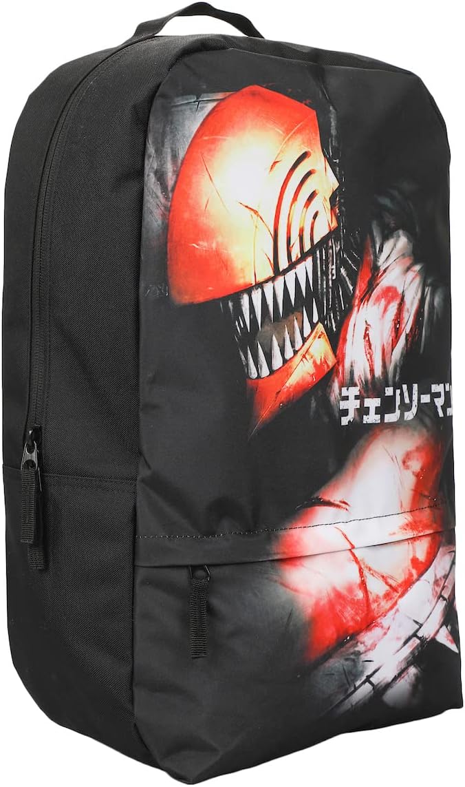 Mochila para portátil Chainsaw Man Denji Black, Negro -, Personalizado
