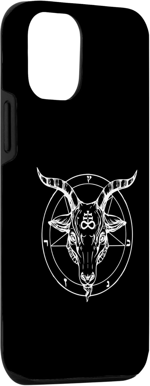 iPhone 13 Baphomet Ritual Pentagram True Satanic Ocultit Case