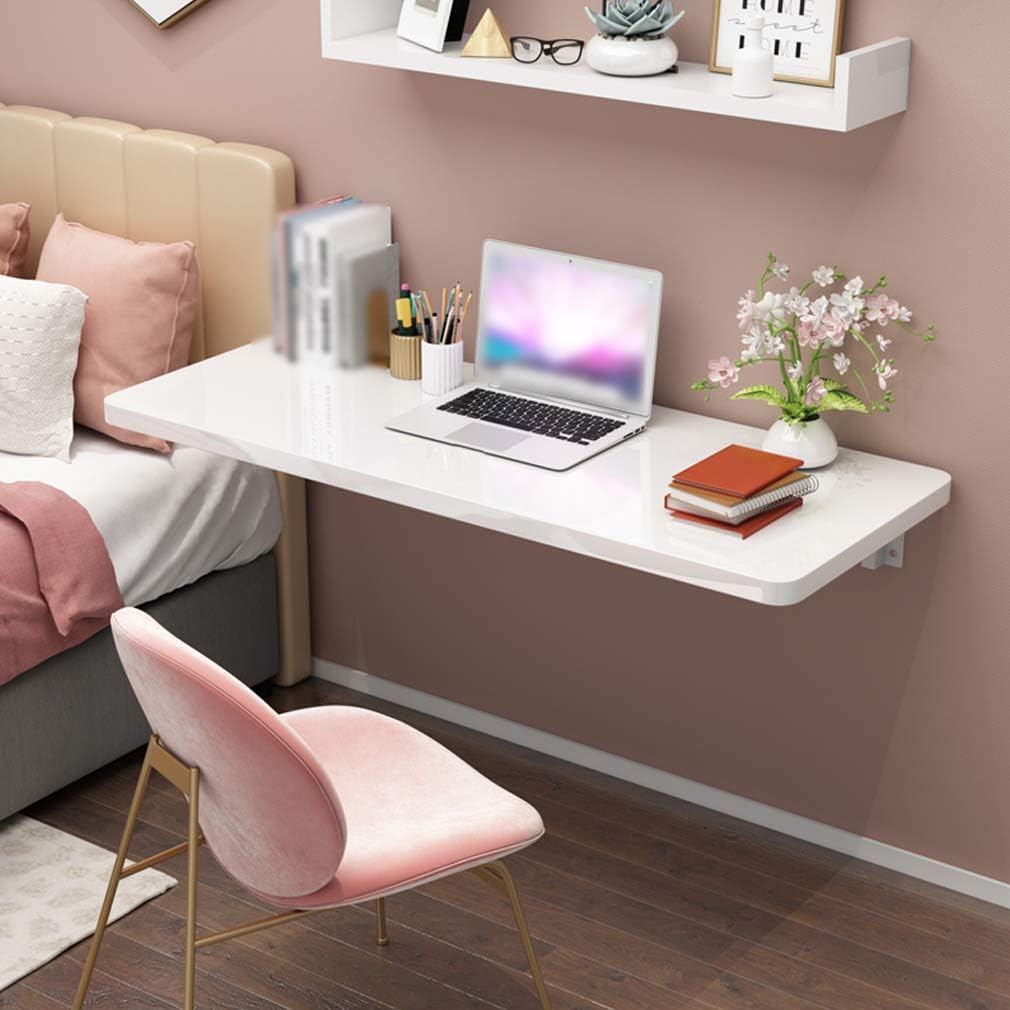 Mesa de pared plegable consola de cocina mesa de comedor, mesas de barra multifunción, escritorio de computadora flotante, mesa de aprendizaje de