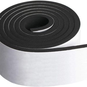 Dualplex – Rollo de tira de espuma de neopreno, 4 pulgadas de ancho x 10 pies de largo y 14 pulgadas de grosor, sellado contra la intemperie, pelado Dualplex – Rollo de tira de espuma de neopreno, 4 pulgadas de ancho x 10 pies de largo y 14 pulgadas de grosor, sellado contra la intemperie, pelado